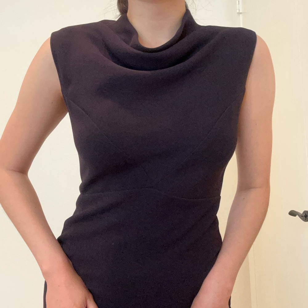 Max Mara Black Midi Dress